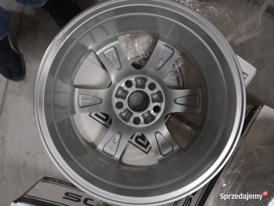 Felgi toyota Alu orginał 17X7 ET45 5X1143 Nowy Sącz