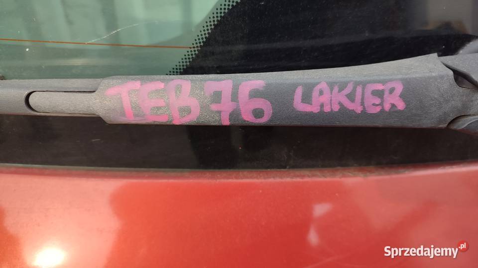 KLAPA BAGAŻNIKA MEGANE SCENIC 2 TEB76 świętokrzyskie Włoszczowa