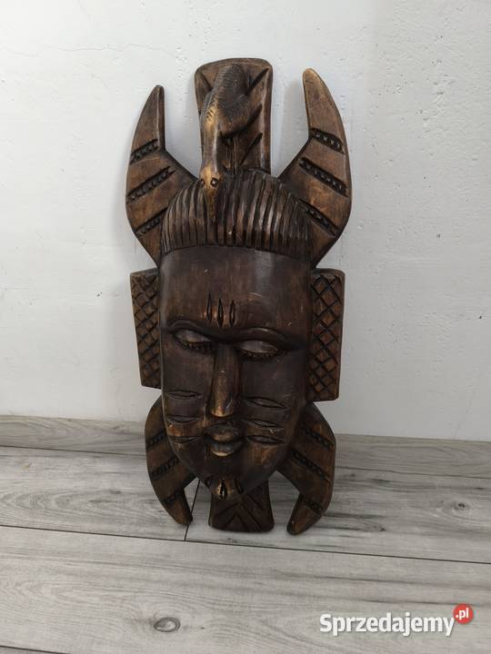 Piękna unikalna maska etniczna egzotyczna