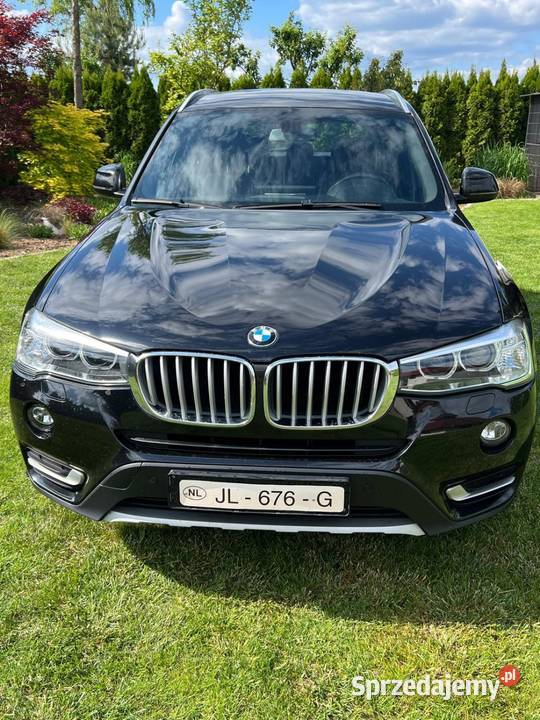 BMW X3 xDrive20d piękny stan czarny podkarpackie Rzeszów
