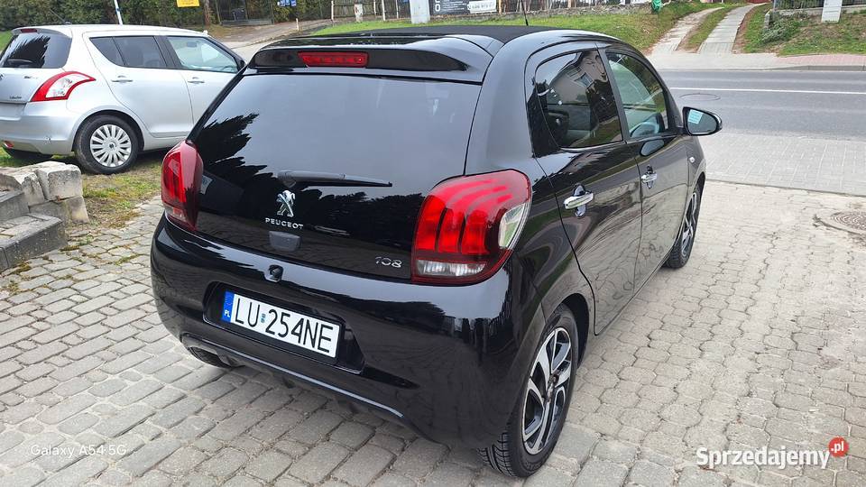 PEUGEOT 108 10 AUTOMAT CABRIO 69KM Lublin