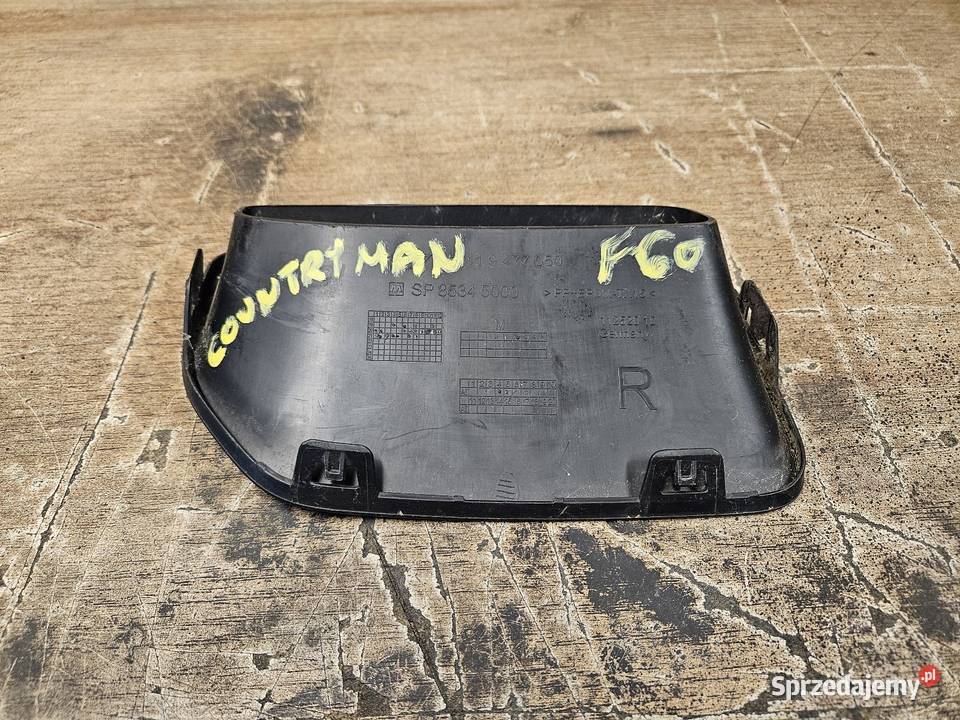 MINI F60 KRATKA PRAWA ZDERZAKA PRZÓD 9477050 osobowe Międzychód