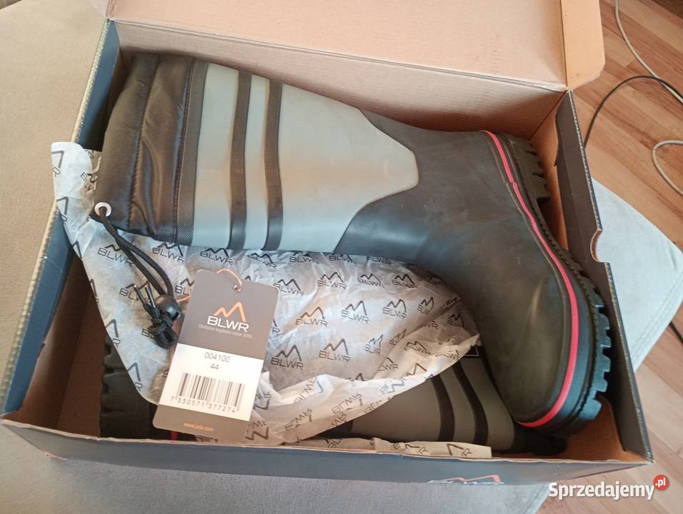 buty 44 kalosze gumowe z wyściółką Bluewear nowe zachodniopomorskie Szczecin