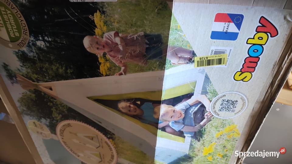 SMOBY Domek dzieci Namiot TIPPI z Regulacją wielkopolskie Książ Wielkopolski
