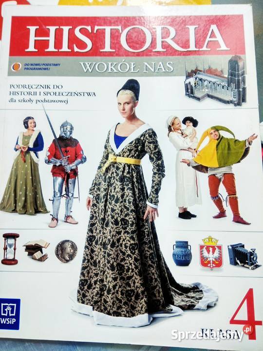 Historia wokół nas 4 podręcznik antykwariat Warszawa sprzedam