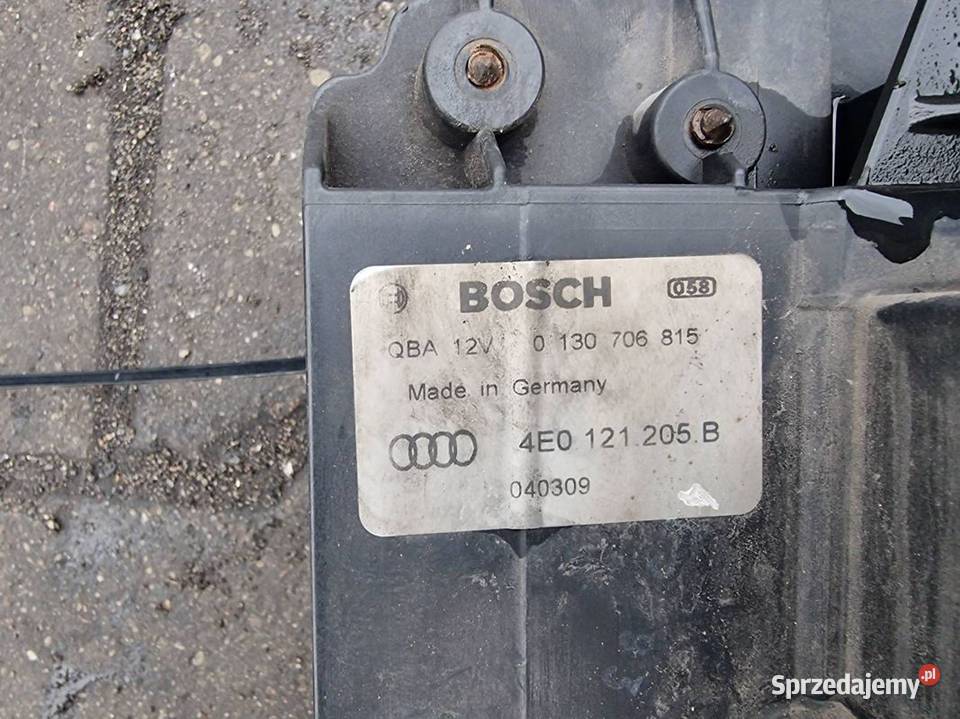 PAS PRZEDNI CHŁODNICE AUDI A8 D3 4E0959455H Lipno