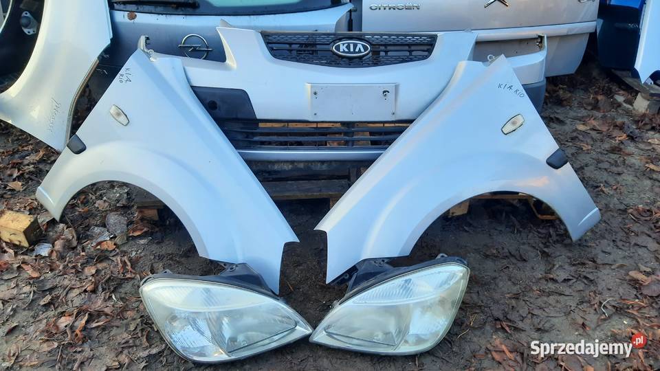 zderzak przedni KIA RIO II lak 6C błornik maska dolnośląskie Dębno sprzedam