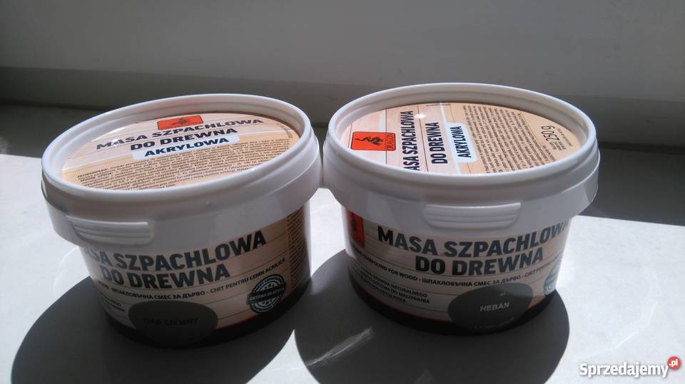 Masa szpachlowa do drewna akrylowa DRAGON