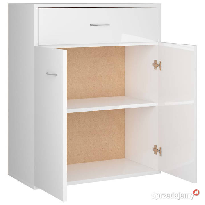 Szafka biała z połyskiem 60x30x75 materiał mazowieckie Warszawa