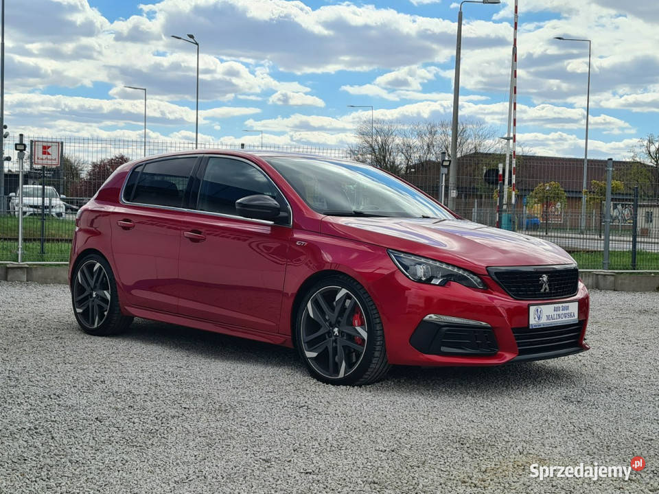 Peugeot 308 GTI 262 Navi 2xPDC Półskóry Full Led asystent pasa ruchu