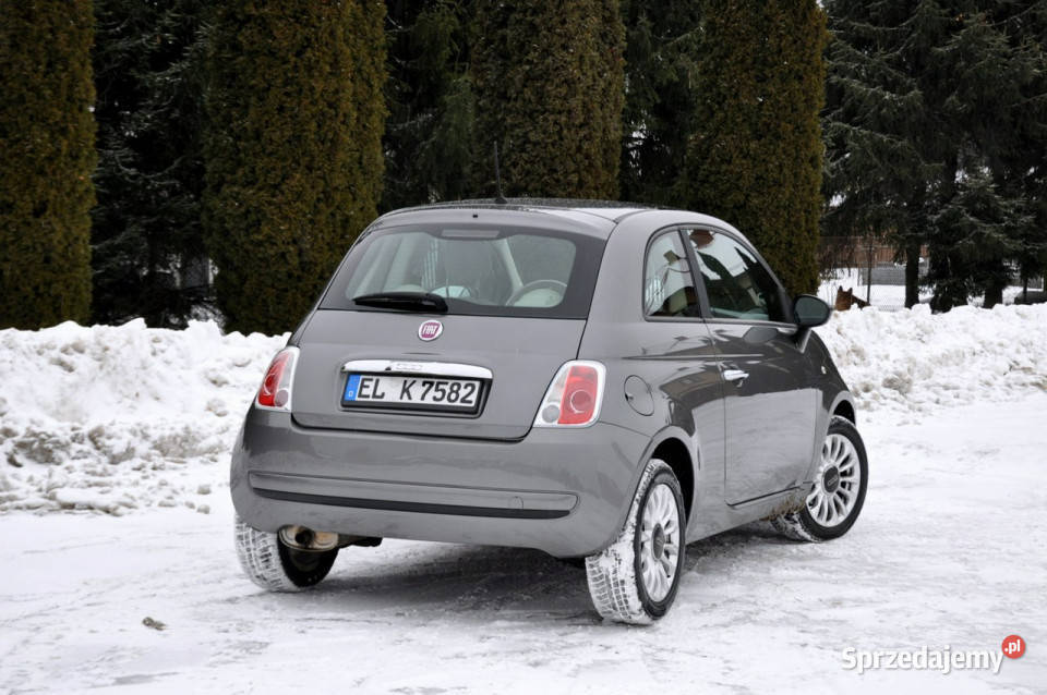 Fiat 500 12i69PanoramaKlimatyzacjaWelurChromI gniazdo AUX Ostrów Mazowiecka sprzedam