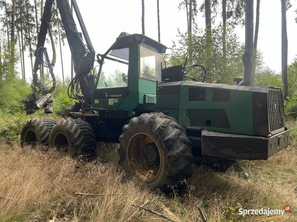 Timberjack 1270 harvester Dębnica Kaszubska