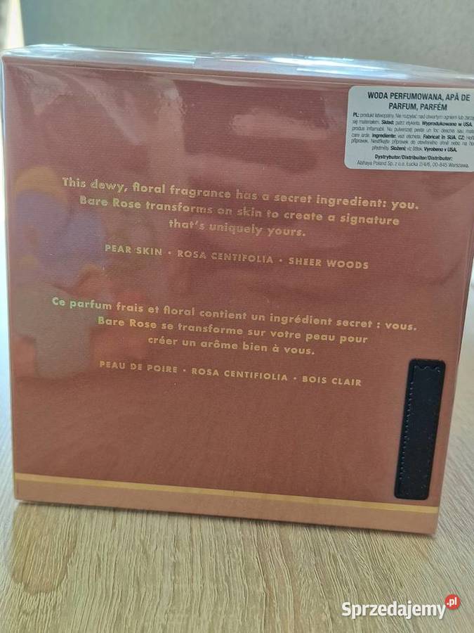 Woda perfumowana BARE ROSE 100 ml Victorias Dla kobiet Rybnik