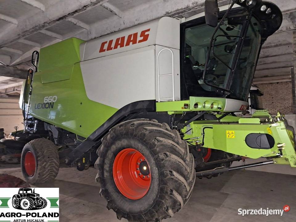 KOMBAJN ZBOŻOWY CLAAS LEXION 660 2014 1894 H Claas Zbożowe Kudowa-Zdrój