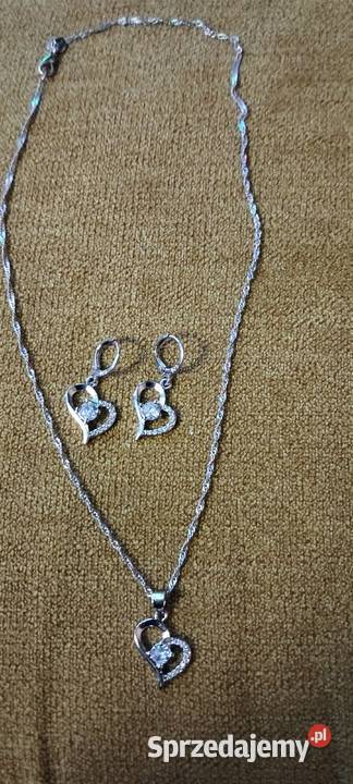 Komplet biżuterii srebrnej 925 sprzedam