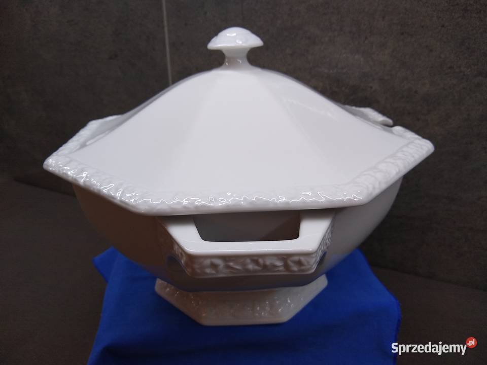 Waza do zupy Rosenthal Biała Maria 28 l Kalisz