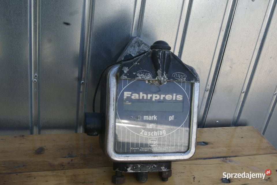 STARY TAKSOMETR TAXI TACHOMETER MERCEDES OPWL Rybnik