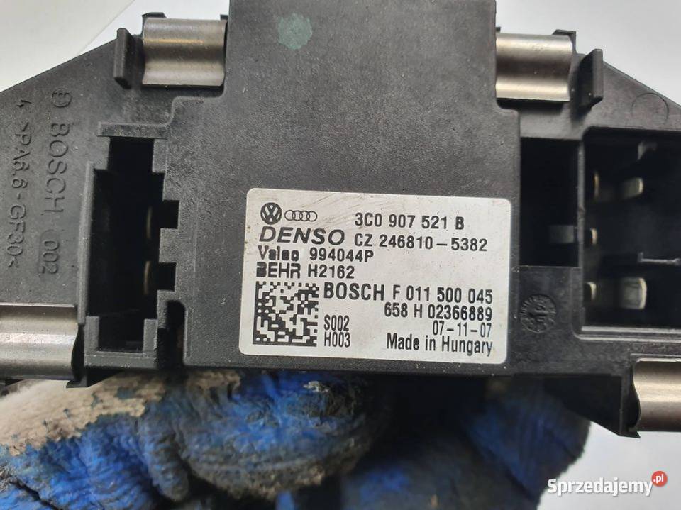 REZYSTOR DMUCHAWY SKODA OCTAVIA II 3C0907521B kujawsko-pomorskie Lipno