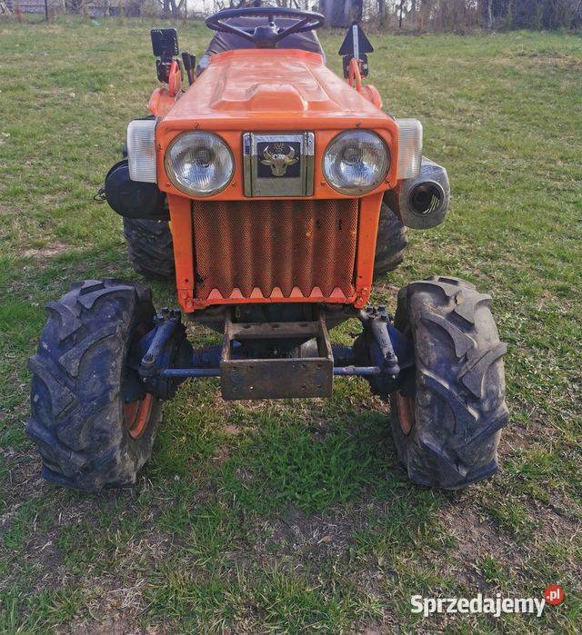 Kubota B7100 4x4 traktorek sadowniczy komunalny Ostaszewo Wielkie sprzedam