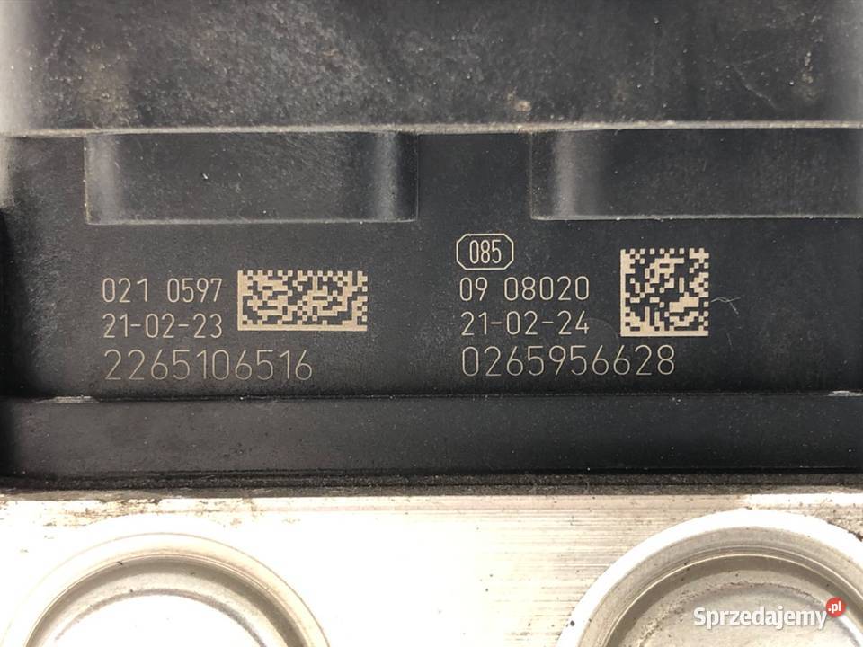 POMPA ABS DACIA DUSTER 0265956628 15 116 osobowe sprzedam