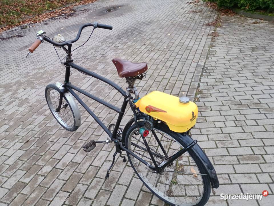 Rower z silnikiem Trojan Mini Motor zabytkowy Pozostałe warmińsko-mazurskie Kurzętnik