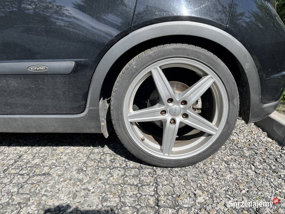Alu felgi 18 Honda civic UFO plus opony lato