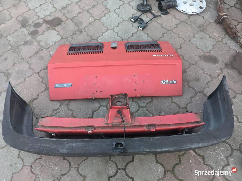 Fiat 126p klapa silnika belka