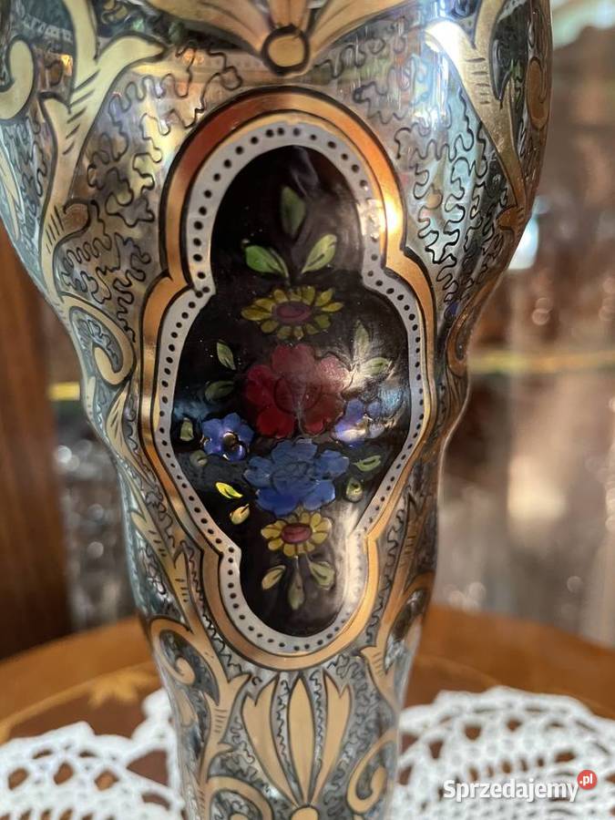 Pucharek Hermann Pautsch Rękodzieło dolnośląskie Jelenia Góra