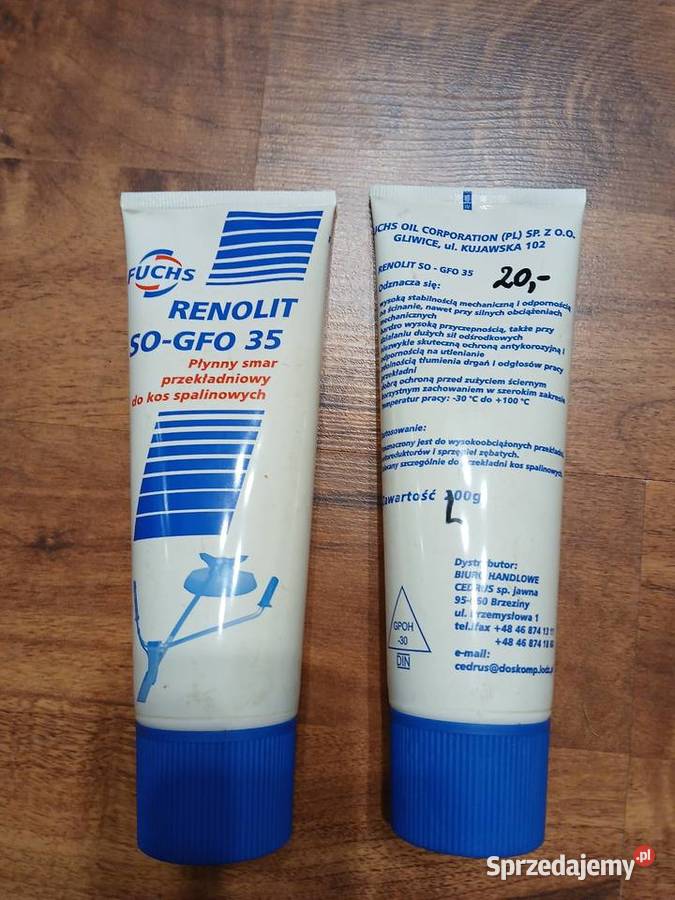 SMAR DO PRZEKŁADNI KĄTOWYCH RENOLIT 200G Resko