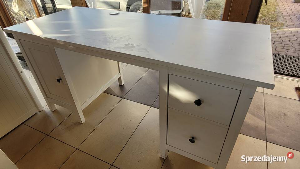 Biurko Hemnes ikea łóżko szafki nocne Kielce sprzedam