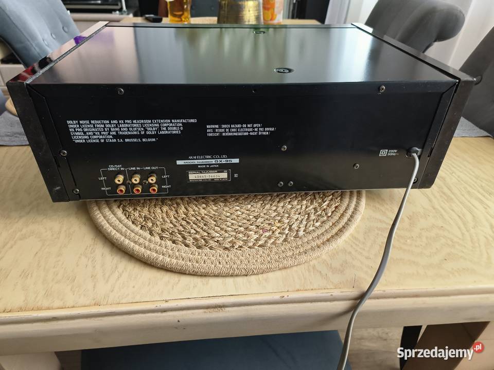 Akai GX95 MkI Made in Japan oryginalny pilot Magnetofony śląskie Tychy sprzedam
