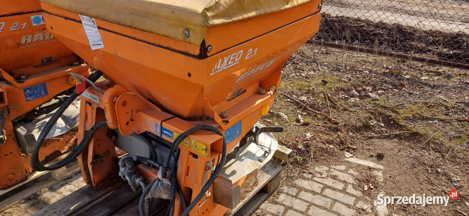 Rozsiewacz soli piasku RAUCH AXEO 21 2012 r 8 m Rok produkcji 2012 podlaskie Izabelin