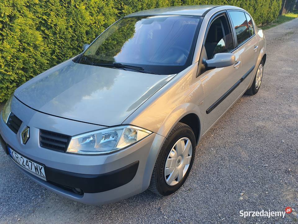 RENAULT MEGANE 16 BENZYNA 2005 manualna Łęg Tarnowski