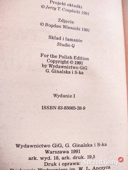 Bractwo kamienia książka Morrell Antykwariat mazowieckie Warszawa