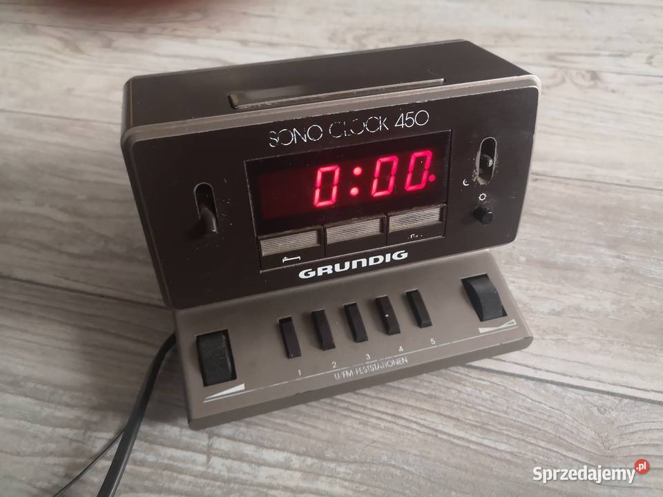 Radio budzik Grundig sono clock 450.