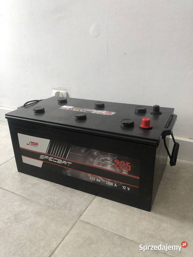 Akumulator SPECBAT 225Ah 1300A EN ciężarowe Gorzów Wielkopolski sprzedam
