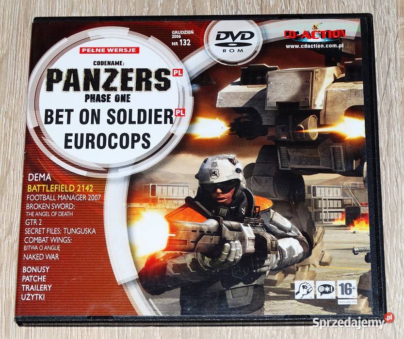 Gry Panzers Phaze One Bet On Soldier Eurocops z Gliwice