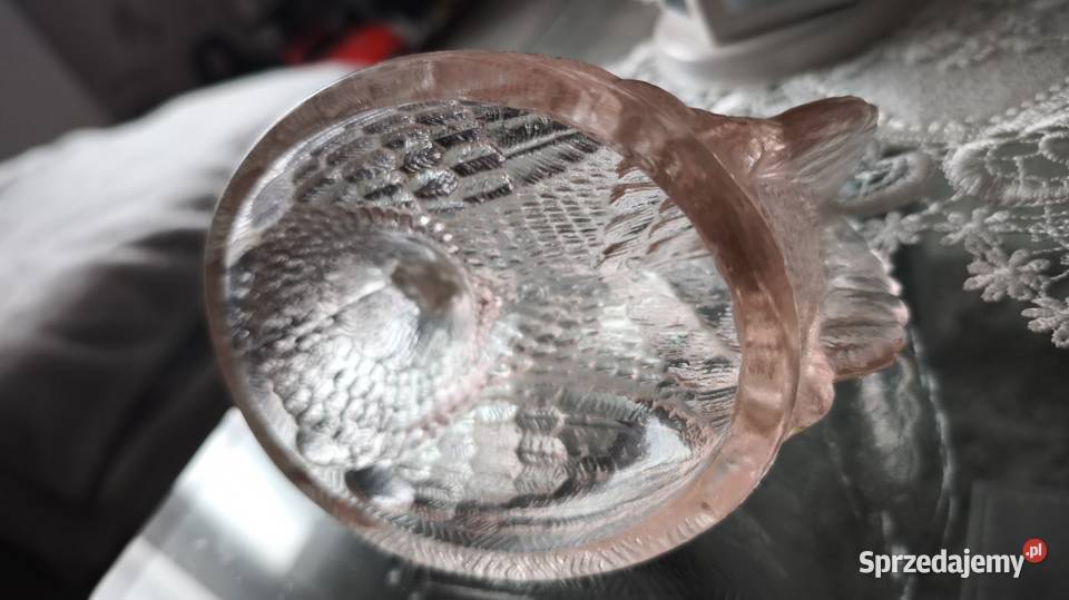 Kurka z Huty Ząbkowice bomboniera PRL kolor sprzedam