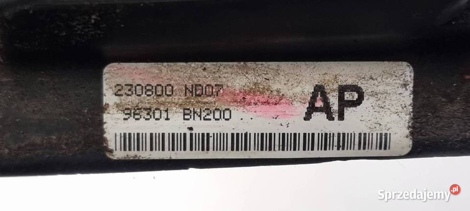 LUSTERKO PRAWE NISSAN ALMERA E11015541 Lipno