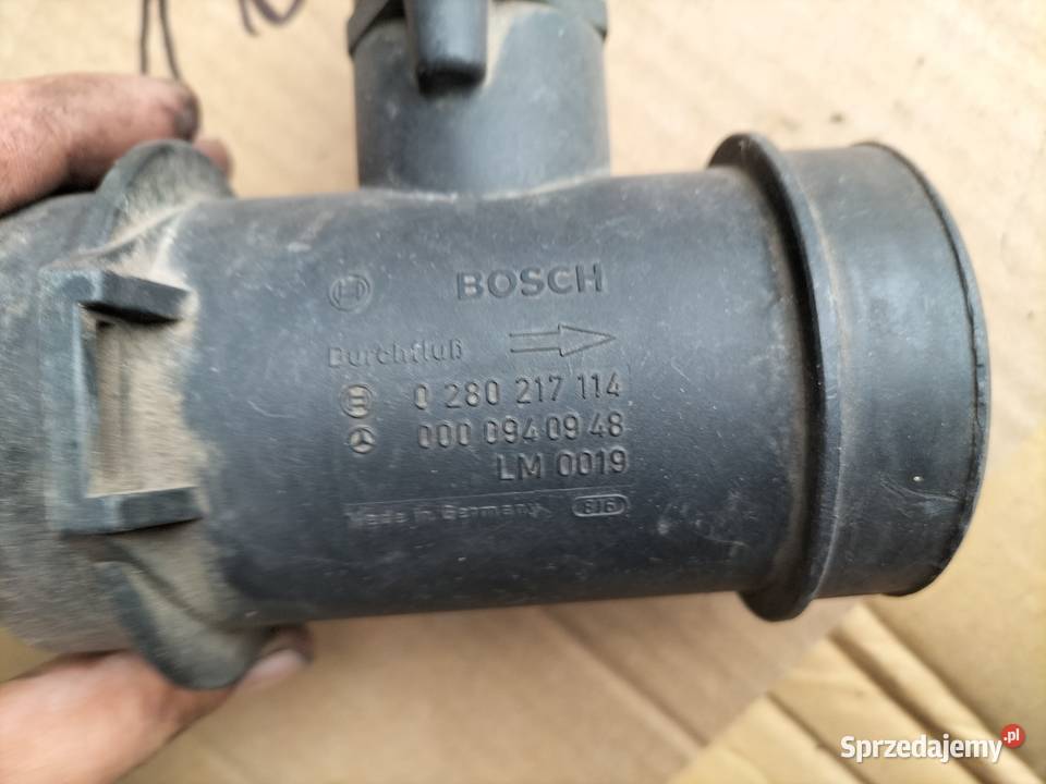 Przepływomierz Powietrza MercedesBenz 0280217114 Kamień-Kolonia sprzedam
