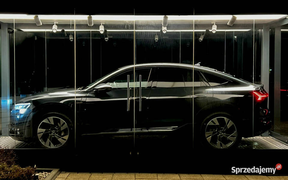 Audi etron Audi Etron 50 Sportback Quattro 313 szary sprzedam