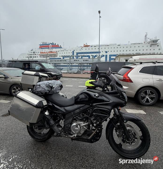 Suzuki DL 650 VStorm 2012 3 kufry Alu Givi Poznań