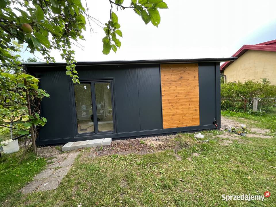 Domek mieszkalny całoroczny 700 x 600 ogrodowy