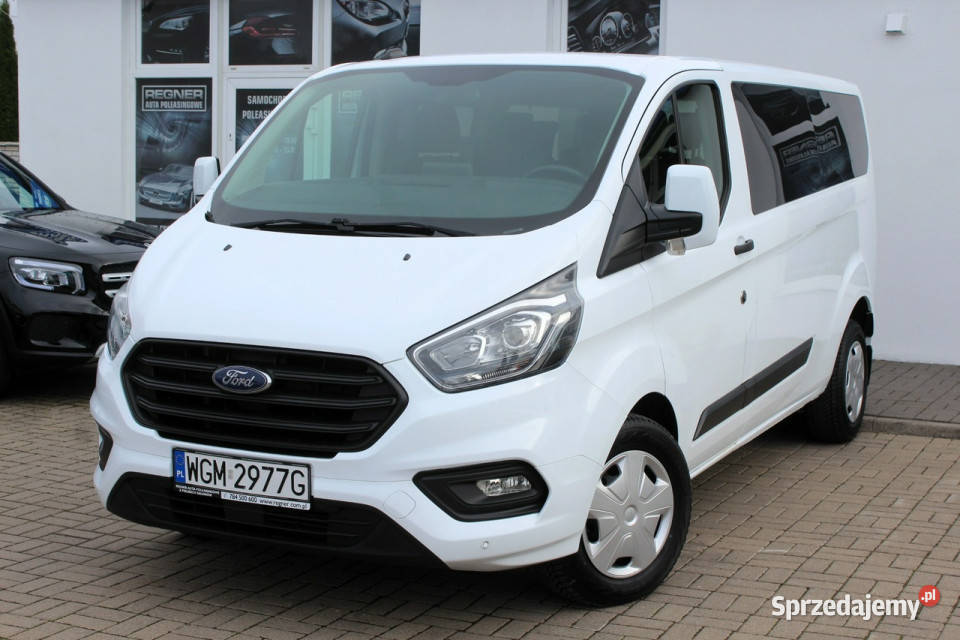 Ford Transit Custom 9osob L2 130 Salon FV23 1WŁ isofix Sokołów