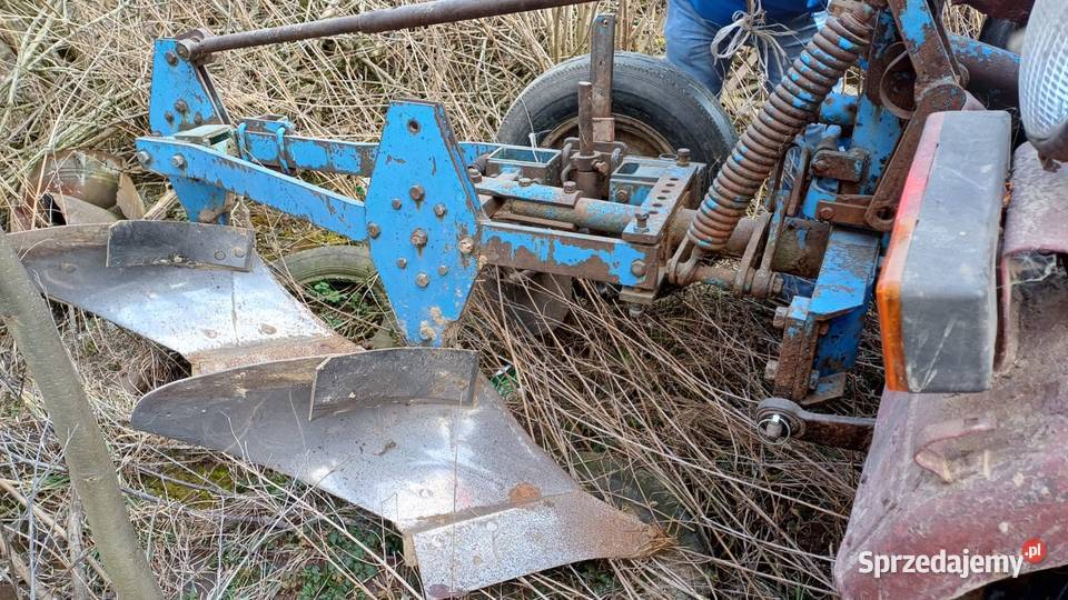 Pług dwuskibowy obrotowy niemiecki Pługi lubelskie