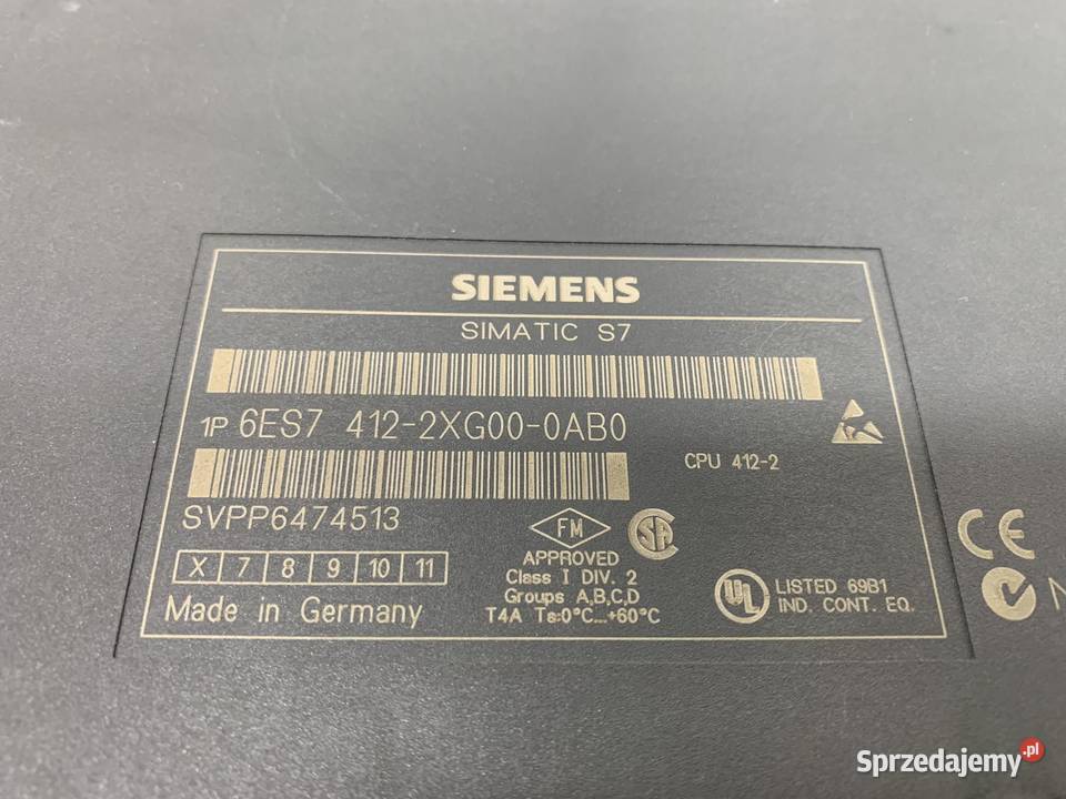 Siemens 6ES7 4122XG000AB0