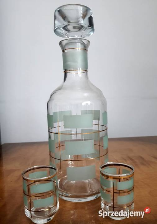 karafka huta hortensja Porcelana i szkło