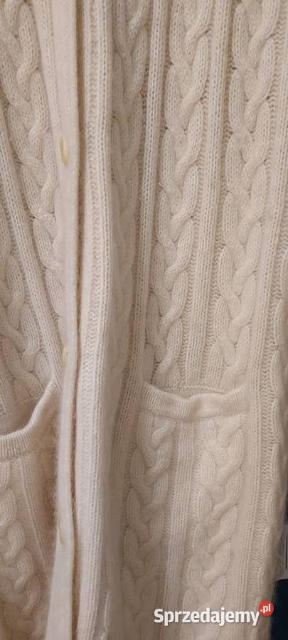 kardigan wełniany długi Gdańsk sprzedam