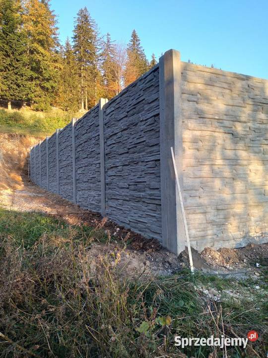 Ogrodzenia betonowe Wolsztyn