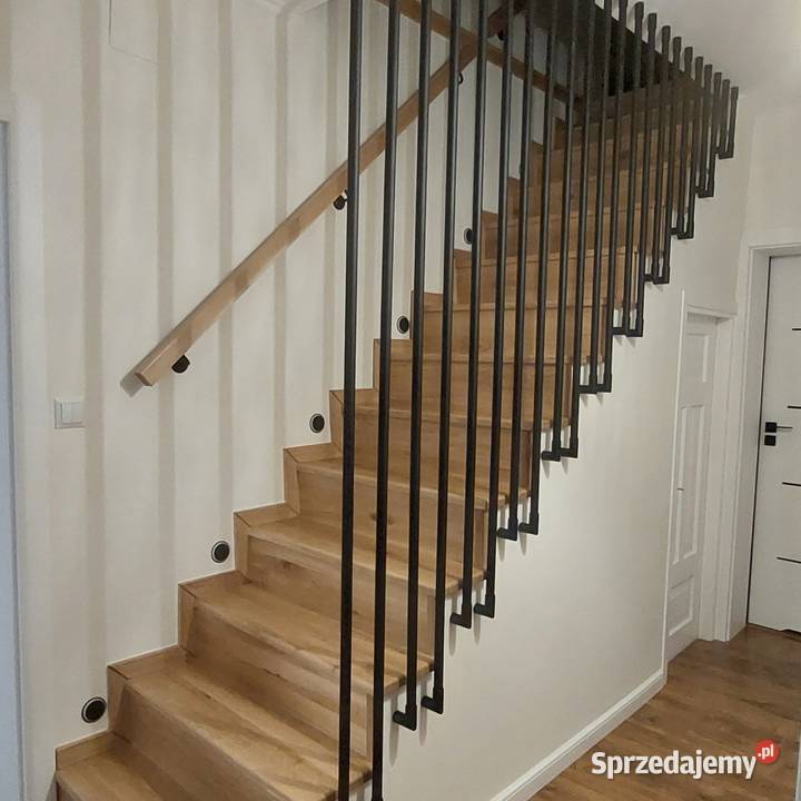 Balustrada Lamelowa Harfa KwadratowaOkrągła do małopolskie Wieliczka